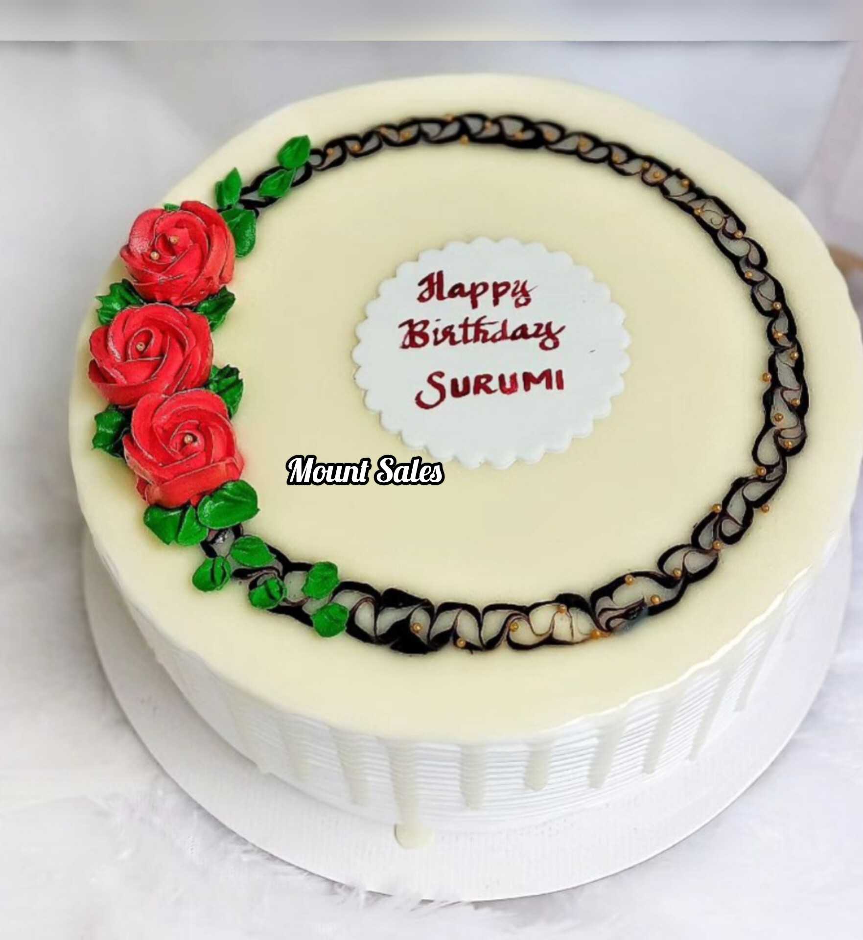 Premium RED N White Velvet Cake
